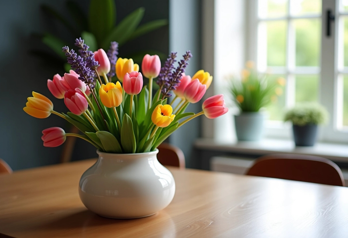 vases fleurs